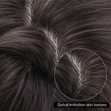 Load image into Gallery viewer, Fashionable Mid Wave Light and Thin Natural Mixed Color Light Gray Full Head Wig for Women