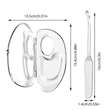 Load image into Gallery viewer, Liquid Foundation Color Mixing Plate Foldable Acrylic Portable Makeup Artist Special Plate Makeup Foundation Make-up Scraper
