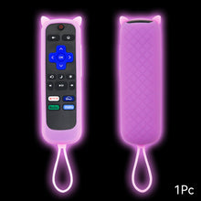 Load image into Gallery viewer, Remote Case TV Silicone Protective Controller Universal Replacement Sleeve Skin Glow for Roku Cover for TCL Roku