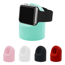 Load image into Gallery viewer, Charger Stand Mount Silicone Dock Holder for Apple Watch Series 4/3/2/1 44mm/42mm/40mm/38mm Charge