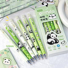 Load image into Gallery viewer, 6Pcs Cute Capybara Gel Pens Kawaii Pen Set Quickly-Drying Blue Erasable Pens Office School Supplies Kawaii Aesthetic Stationery