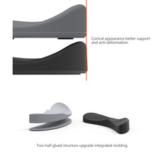 Load image into Gallery viewer, Left/Right Hand Ergonomic Mouse Pad Wrist Pad Silicon Gel Non-slip Streamline Wrist Rest Support Mat for Office Gaming PC