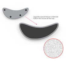 Load image into Gallery viewer, Left/Right Hand Ergonomic Mouse Pad Wrist Pad Silicon Gel Non-slip Streamline Wrist Rest Support Mat for Office Gaming PC