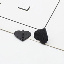 Load image into Gallery viewer, Adhesive Metal Heart Phone Charm Holder Mobile Phone Case Finger Ring Stand Hooks Buckle Charms Clasp DIY Accessories String