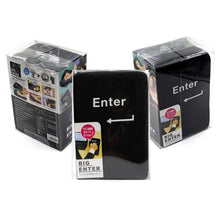 Load image into Gallery viewer, USB Enter Key Vent Pillow Soft Computer Button Return Key For Offices Decompression Pillow Stress Relief Toy Enter Huge Button