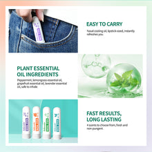 Load image into Gallery viewer, Inhaler Nasal Stick Lipstick-sized Snorting Refreshing Energy Stick Improving Nasal Congestion Mild Portable Nasal Inhaler