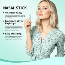 Load image into Gallery viewer, Inhaler Nasal Stick Lipstick-sized Snorting Refreshing Energy Stick Improving Nasal Congestion Mild Portable Nasal Inhaler