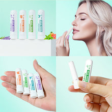 Load image into Gallery viewer, Inhaler Nasal Stick Lipstick-sized Snorting Refreshing Energy Stick Improving Nasal Congestion Mild Portable Nasal Inhaler