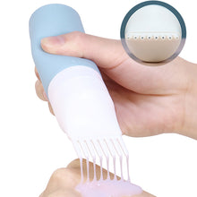 Load image into Gallery viewer, Porous Silicone Sub Bottle Cosmetics Shampoo Lotion Leakproof Storage Bottle Portable Washable Reusable Travel Bottle