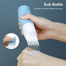 Load image into Gallery viewer, Porous Silicone Sub Bottle Cosmetics Shampoo Lotion Leakproof Storage Bottle Portable Washable Reusable Travel Bottle