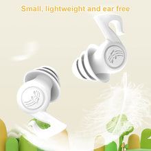 Load image into Gallery viewer, Three-layer Silicone Noise Reduction Earplugs Soft Comfortable Anti-noise Soundproof Reusable Washable Sleeping Mute Earplugs