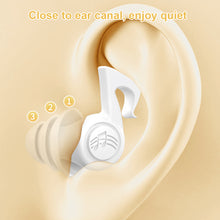 Load image into Gallery viewer, Three-layer Silicone Noise Reduction Earplugs Soft Comfortable Anti-noise Soundproof Reusable Washable Sleeping Mute Earplugs