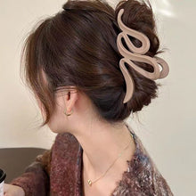 Load image into Gallery viewer, Simple Fashionable Frosted Irregular Hairpin Hair Claw Clip Solid Color Durable Headwear Hair Clip Hair Accessory for Women