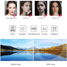 Load image into Gallery viewer, Retro Small Frame Oval Blue-light-blocking Glasses Fashionable Versatile Durable Metal Hinge Glasses for Women