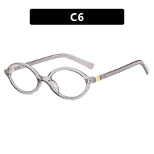 Load image into Gallery viewer, Retro Small Frame Oval Blue-light-blocking Glasses Fashionable Versatile Durable Metal Hinge Glasses for Women