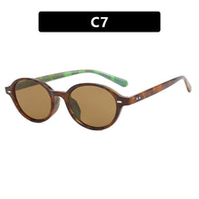 Load image into Gallery viewer, Simple Retro Oval Small Frame Blue-light-blocking Glasses Fashionable Versatile Durable Metal Hinge Glasses for Women