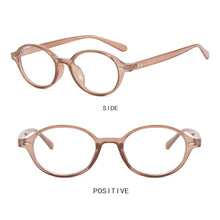 Load image into Gallery viewer, Simple Retro Oval Small Frame Blue-light-blocking Glasses Fashionable Versatile Durable Metal Hinge Glasses for Women