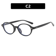 Load image into Gallery viewer, Simple Retro Oval Small Frame Blue-light-blocking Glasses Fashionable Versatile Durable Metal Hinge Glasses for Women