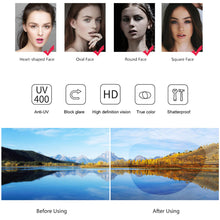 Load image into Gallery viewer, Simple Retro Oval Small Frame Blue-light-blocking Glasses Fashionable Versatile Durable Metal Hinge Glasses for Women