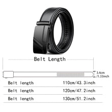 Load image into Gallery viewer, Versatile Automatic Buckle Men's Waist Belt PU Leather Metal Buckle Waistband Fashionable Business Casual Belt Waist Decoration
