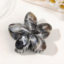 Load image into Gallery viewer, Colorful Flower Marbling Hairpin Hair Claw Clip Creative Plastic Hair Clip Simple Fashionable Headwear Hair Accessories for Women