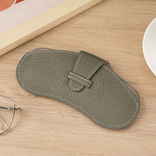 Load image into Gallery viewer, Portable Glasses Storage Bag Simple Fashionable PU Leather Glasses Protective Cover Sunglasses Reading Glasses Storage
