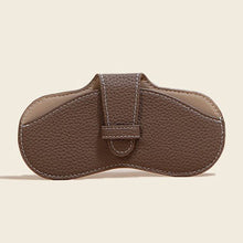 Load image into Gallery viewer, Portable Glasses Storage Bag Simple Fashionable PU Leather Glasses Protective Cover Sunglasses Reading Glasses Storage