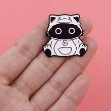 Load image into Gallery viewer, Cartoon Cute Black Cat Brooch Women's Brooch Pin Alloy Multifunctional Decoration Badge Clothing Accessories Backpack Accessories