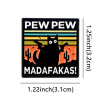 Load image into Gallery viewer, Cartoon Cute Black Cat Brooch Women's Brooch Pin Alloy Multifunctional Decoration Badge Clothing Accessories Backpack Accessories