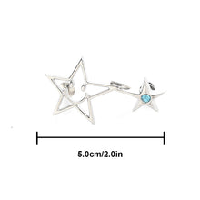Load image into Gallery viewer, Smiling Pentagram Waist Buckle Detachable No-staple No-sew Button Convenient Alloy Buckle Skirt Pants DIY Clothing Accessories