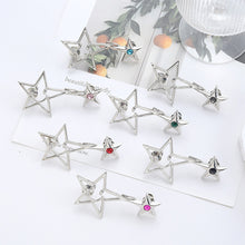 Load image into Gallery viewer, Smiling Pentagram Waist Buckle Detachable No-staple No-sew Button Convenient Alloy Buckle Skirt Pants DIY Clothing Accessories