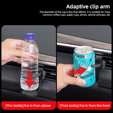 Load image into Gallery viewer, Foldable Car Air Vent Drink Cup Bottle Holder Water Bottle Holders Stands Cup Rack for Auto Car Truck Water Bottle Ashtray