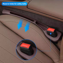 Load image into Gallery viewer, 2Pcs Car Seat Gap Filler Organizer Waterproof Car Seat Gap Plug Strip Seat Gap Storage Auto Interior Accessories