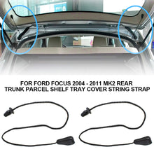 Load image into Gallery viewer, Car Rear Trunk Parcel Shelf Tray Cover String Strap Parcel Shelf String Cord Cover Strap For Ford Focus 2004 - 2011 Mk2