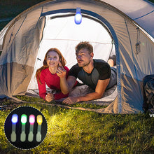 Load image into Gallery viewer, Outdoor LED Flashlight Magnetic Clip Keychain Safety Hands-Free Night Light for Nursing Walking Running Emergency