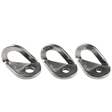 Load image into Gallery viewer, 304 Stainless Steel Rock Climb Anchor Point 25 30 35KN Piton Nut Anchor Bolt Hanger Plate Expansion Nail Caving Belay Rigging