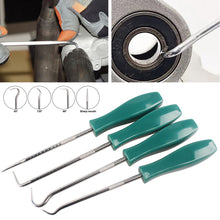Load image into Gallery viewer, 4Pcs Car Auto Vehicle Oil Seal Screwdrivers Set O-Ring Seal Gasket Puller Remover Pick Hooks Repair Tools for Car