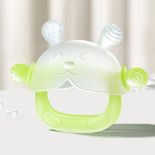 Load image into Gallery viewer, Silicone Teether Silicone Toddler Chew Toys Sensory Toys Anti Drop Wrist Hand Teether Baby Teething Mitten Food-Grade Soothing