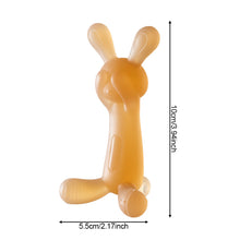 Load image into Gallery viewer, Baby Nursing Teething Toy Baby Teether Teething Pain-Relief Toy for Toddler Infant Newborn Rabbit Shape Silicone Teether