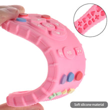 Load image into Gallery viewer, Baby Remote Control Teether Silicone Baby Anti-Eating Gloves Pacifier Bracelet Teething Stick Biting Toys