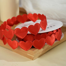 Load image into Gallery viewer, Heart To Heart Ribbon Love Weaving Flower Packaging Material Flower Bundle Cake Ribbon Gift Bow Tie Flower Art