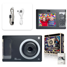 Load image into Gallery viewer, Y2K CCD Camera 1080P 48MP Portable Kids Camera 4X Zoom with Dual Lenses 2.4inch IPS Screen for Boys Girls Teenagers Gift