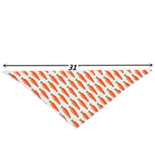 Load image into Gallery viewer, 4PCS Dog Easter Costumes Adorable Bunny Ears Headband Cute Dog Bandana Funny Carrot Shape Rope Teeth Cleaning Dog Chew Toys