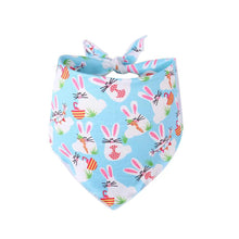 Load image into Gallery viewer, 4PCS Dog Easter Costumes Adorable Bunny Ears Headband Cute Dog Bandana Funny Carrot Shape Rope Teeth Cleaning Dog Chew Toys