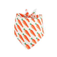 Load image into Gallery viewer, 4PCS Dog Easter Costumes Adorable Bunny Ears Headband Cute Dog Bandana Funny Carrot Shape Rope Teeth Cleaning Dog Chew Toys