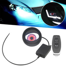 Load image into Gallery viewer, 12-36V 3 Inch Car Dynamic Devil Eyes Lights Demon Red Eye Headlight Assembly Auto Retrofit Accessories