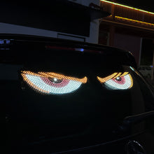 Load image into Gallery viewer, 2Pcs Upgraded Car LED Devil's Eye Decorative Light Rear Warning Light Red Devil Eye Atmosphere Light Auto Decoration Accessories