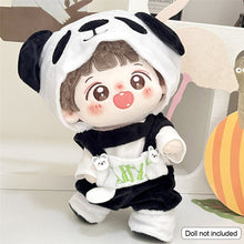 Load image into Gallery viewer, For 20CM Cotton Doll Rompers Cartoon Plush Doll Replacement Outfit Playing House Accessories Mini Clothes