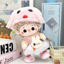 Load image into Gallery viewer, For 20CM Cotton Doll Rompers Cartoon Plush Doll Replacement Outfit Playing House Accessories Mini Clothes