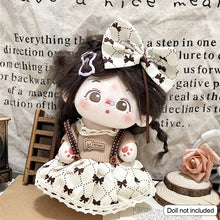 Load image into Gallery viewer, For 20CM Cotton Doll Rompers Cartoon Plush Doll Replacement Outfit Playing House Accessories Mini Clothes